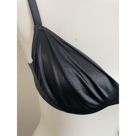 Skims Bra Lingerie Satin Mesh Lining Intimates Lounge - Picture 5 of 12